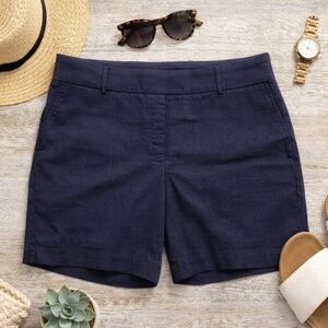 Hilary Radley Navy Stretch Dress Shorts – Women’s Large